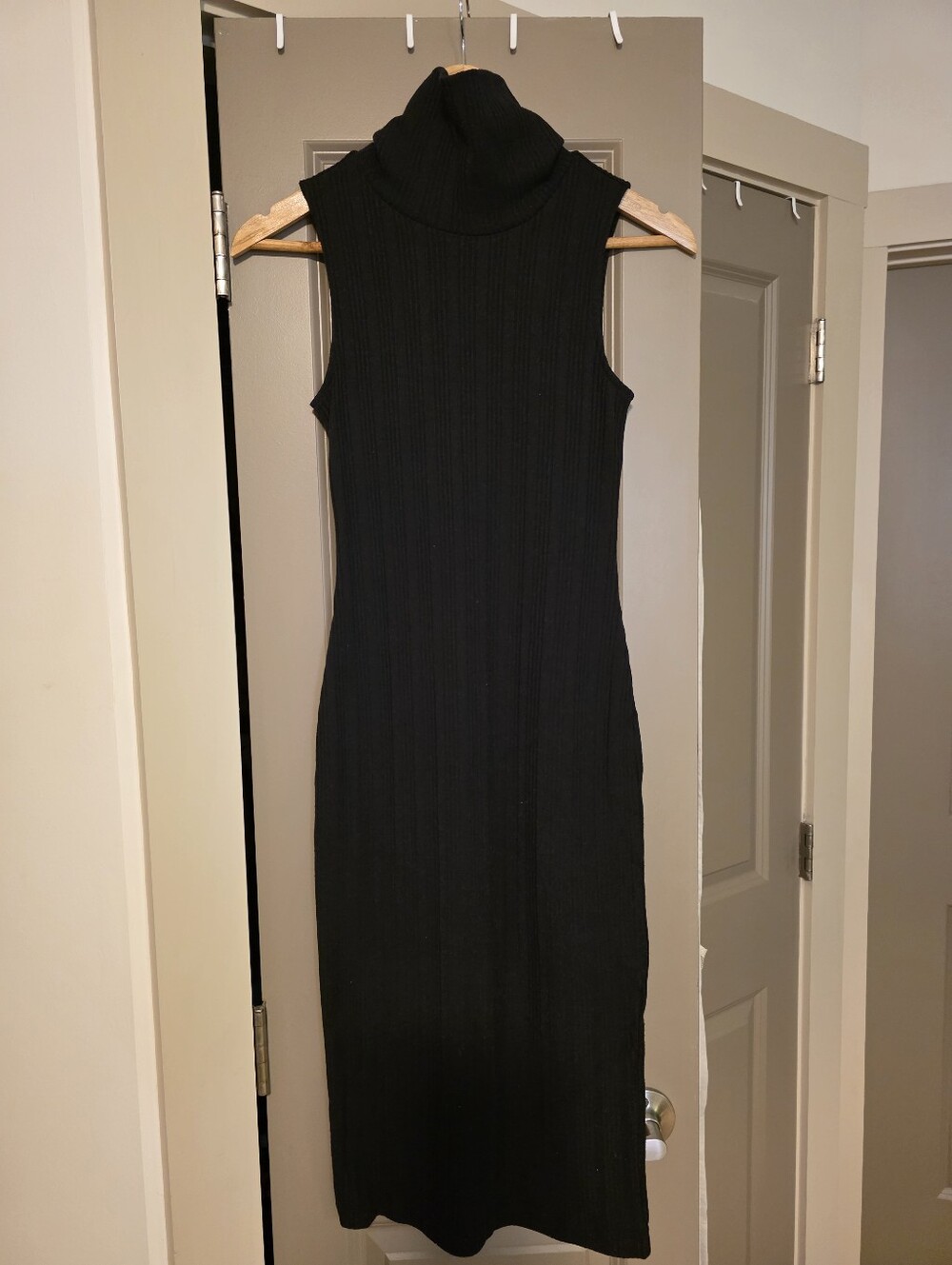 NINE WEST Fitted Black Dress